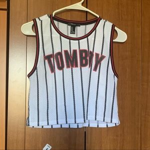 F21 Tomboy Crop Top🍂